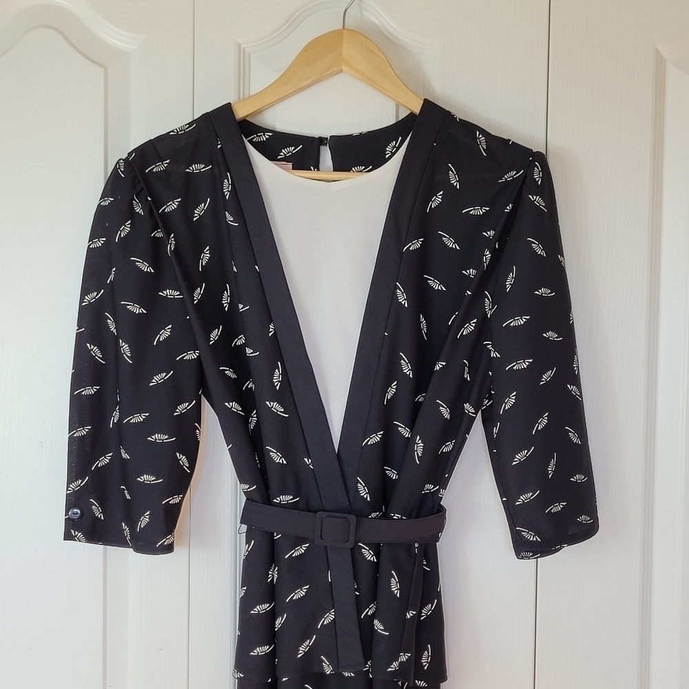 Vintage Belted Dress